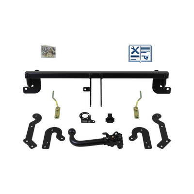 AUTO-HAK Towbar detachable incl. TowTec electrical set 7pins universal