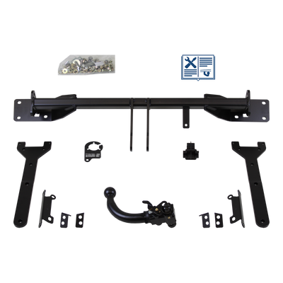 AUTO-HAK Towbar detachable incl. TowTec electrical set 13pins specific