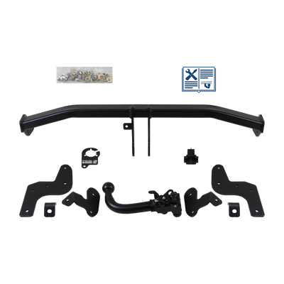 AUTO-HAK Towbar detachable incl. TowTec electrical set 7pins specific