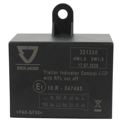Module for trailers with LED lights without series resistor