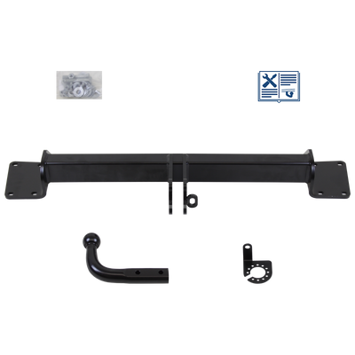 Oris Towbar rigid incl. TowTec electrical set 7pins universal