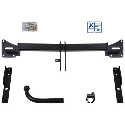 AUTO-HAK Towbar rigid incl. TowTec electrical set 7pins universal