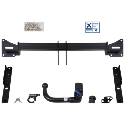 AUTO-HAK Towbar detachable incl. TowTec electrical set 7pins specific