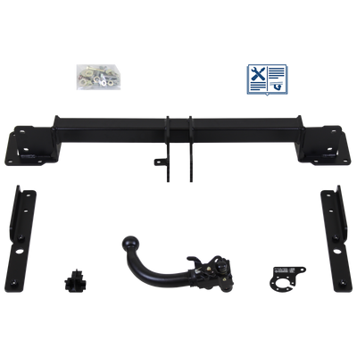 AUTO-HAK Towbar detachable incl. TowTec electrical set 7pins specific