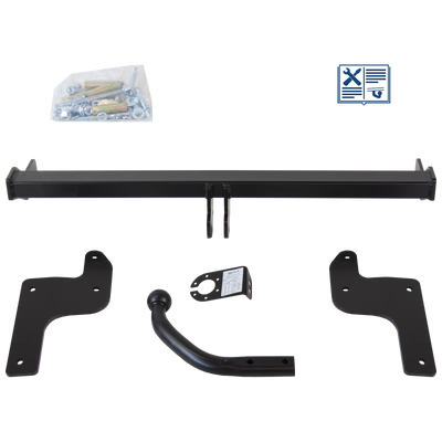 Hak-Pol Towbar rigid incl. TowTec electrical set 7pins specific