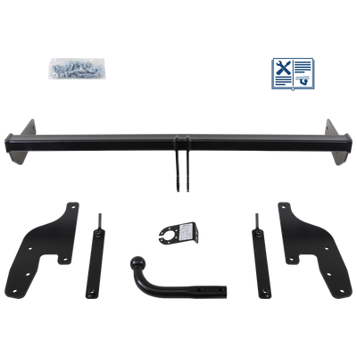 Hak-Pol Towbar rigid incl. TowTec electrical set 7pins specific