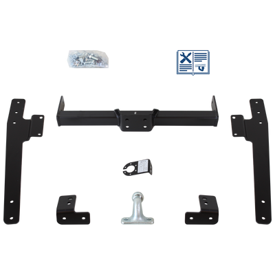 Hak-Pol Towing hitch incl. TowTec electrical set 7pins specific
