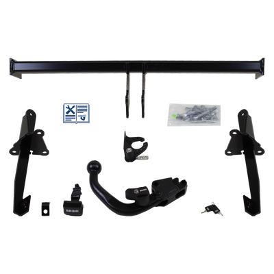 Brink Towbar detachable incl. TowTec electrical set 7pins specific