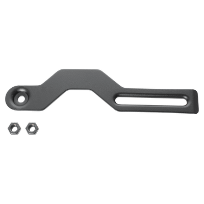 Extension Hapro bike carrier fold-down function