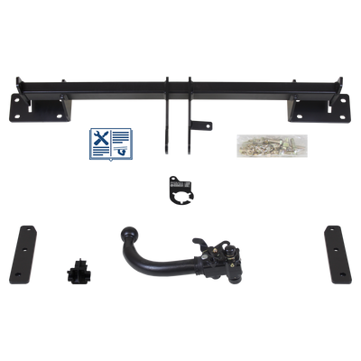 AUTO-HAK Towbar detachable incl. TowTec electrical set 7pins specific
