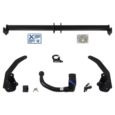 AUTO-HAK Towbar detachable Towball inserted from below