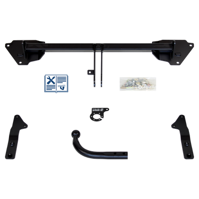 AUTO-HAK Towbar rigid incl. TowTec electrical set 7pins universal