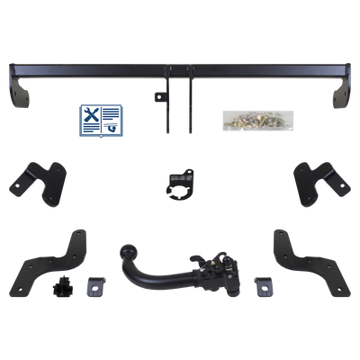 AUTO-HAK Towbar detachable incl. TowTec electrical set 7pins specific