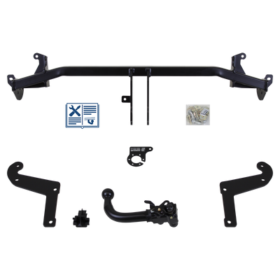 AUTO-HAK Towbar detachable incl. TowTec electrical set 7pins specific