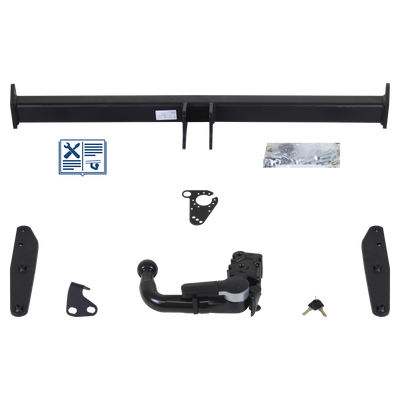 GDW Towbar detachable Towball inserted from below