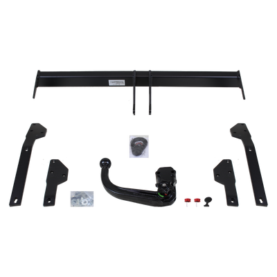 Westfalia Towbar detachable incl. TowTec electrical set 7pins universal