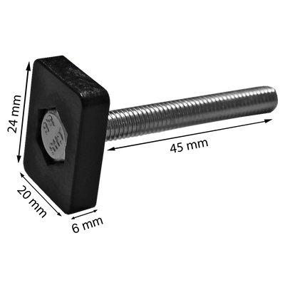 Adapter for T-nut 20x24 for G3 roof boxes