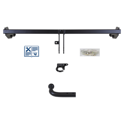 AUTO-HAK Towbar rigid incl. TowTec electrical set 7pins universal