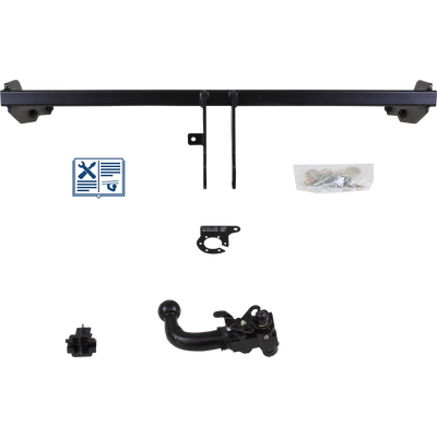 AUTO-HAK Towbar detachable incl. TowTec electrical set 7pins specific