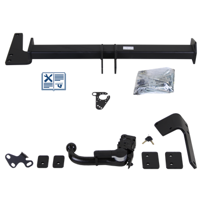 GDW Towbar detachable Towball inserted from below