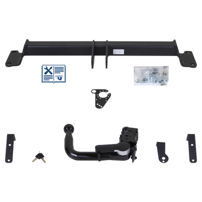 GDW Towbar detachable Towball inserted from below