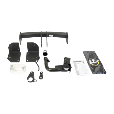 GDW Towbar detachable incl. TowTec electrical set 7pins universal