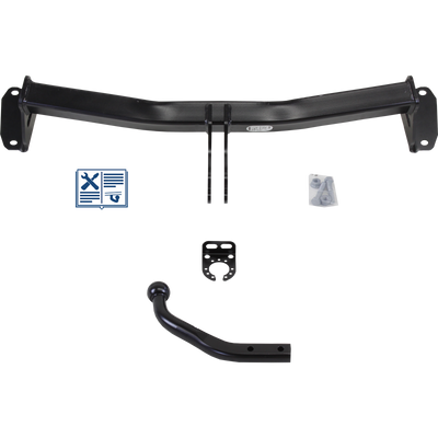 Brink Towbar rigid with screwed-on ball head