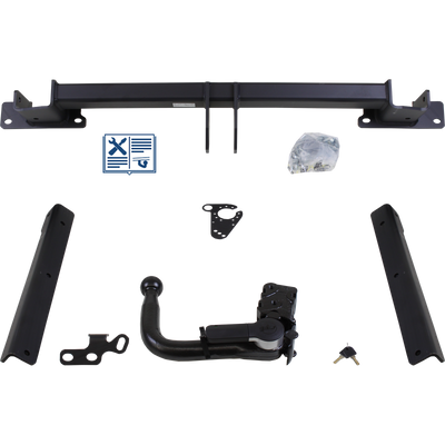 GDW Towbar detachable Towball inserted from below