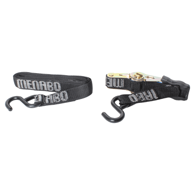 Tensioning strap Menabo 3,3 m with S-hook
