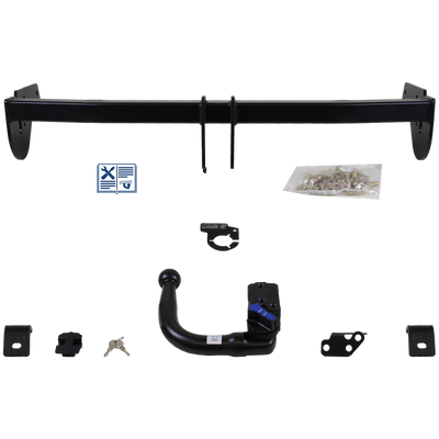 AUTO-HAK Towbar detachable incl. TowTec electrical set 7pins universal