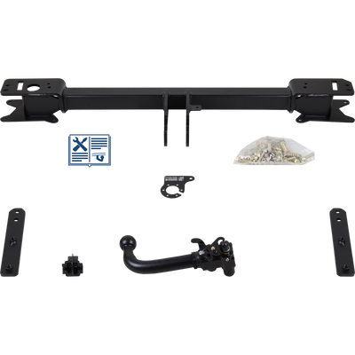 AUTO-HAK Towbar detachable Towball inserted from the rear