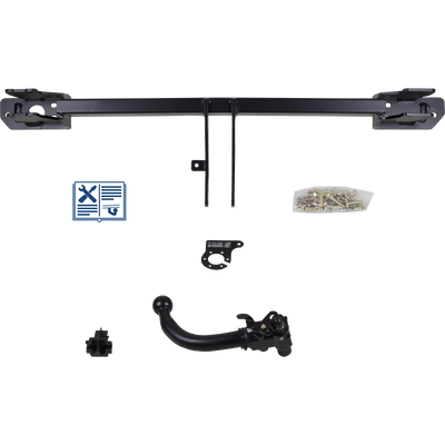 AUTO-HAK Towbar detachable incl. TowTec electrical set 7pins specific
