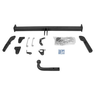 GDW Towbar rigid incl. TowTec electrical set 7pins universal