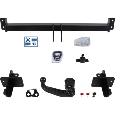 Westfalia Towbar detachable Towball inserted from below