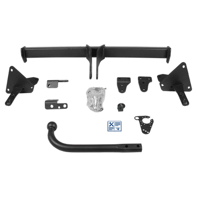 GDW Towbar rigid incl. TowTec electrical set 7pins universal