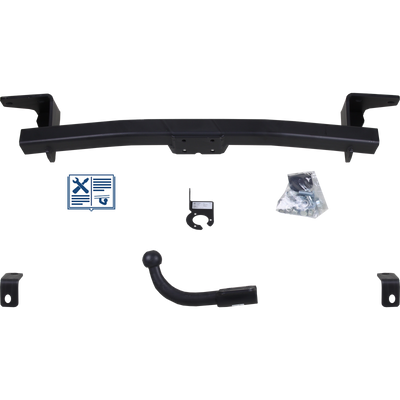 GDW Towbar rigid with screwed-on ball head