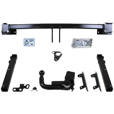 GDW Towbar detachable Towball inserted from below