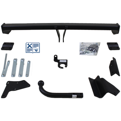GDW Towbar rigid with screwed-on ball head