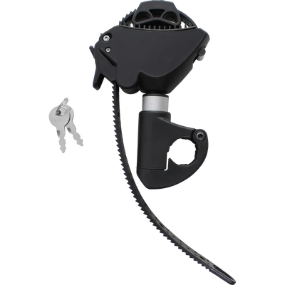 Short holding bracket for bike carriers