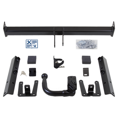 Brink Towbar detachable incl. TowTec electrical set 7pins universal
