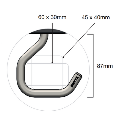 Rhino ladder holder SafeClamp