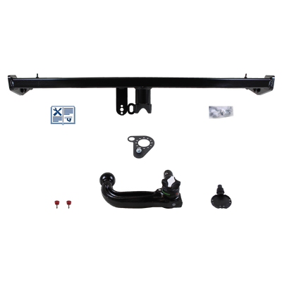 Oris Towbar detachable incl. TowTec electrical set 7pins universal