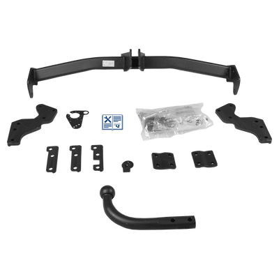 GDW Towbar rigid incl. TowTec electrical set 7pins universal