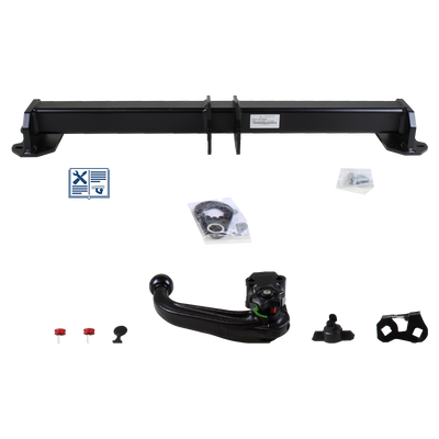 Westfalia Towbar detachable Towball inserted from below