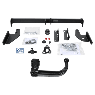 Westfalia Towbar detachable incl. TowTec electrical set 7pins specific
