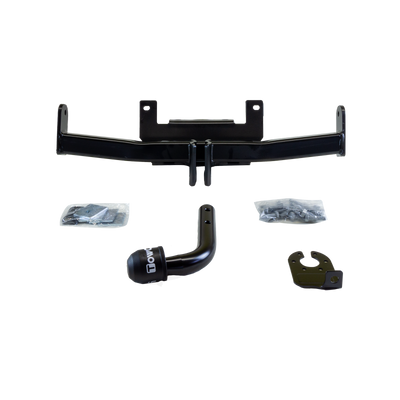 TowCar Towbar rigid incl. TowTec electrical set 7pins universal