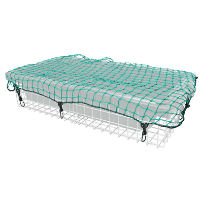 Load securing net with rubber tensioner suitable for Gehetec Deep 210 game carrier