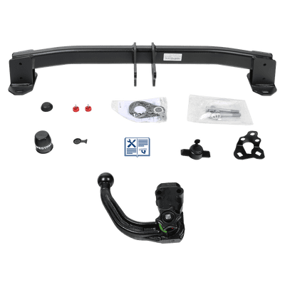 Westfalia Towbar detachable Towball inserted from below