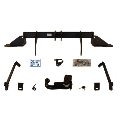 GDW Towbar detachable incl. TowTec electrical set 7pins specific
