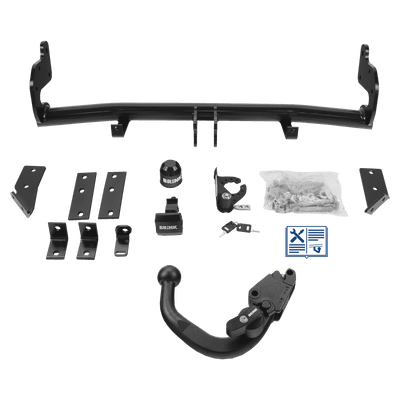 Brink Towbar detachable incl. TowTec electrical set 7pins specific